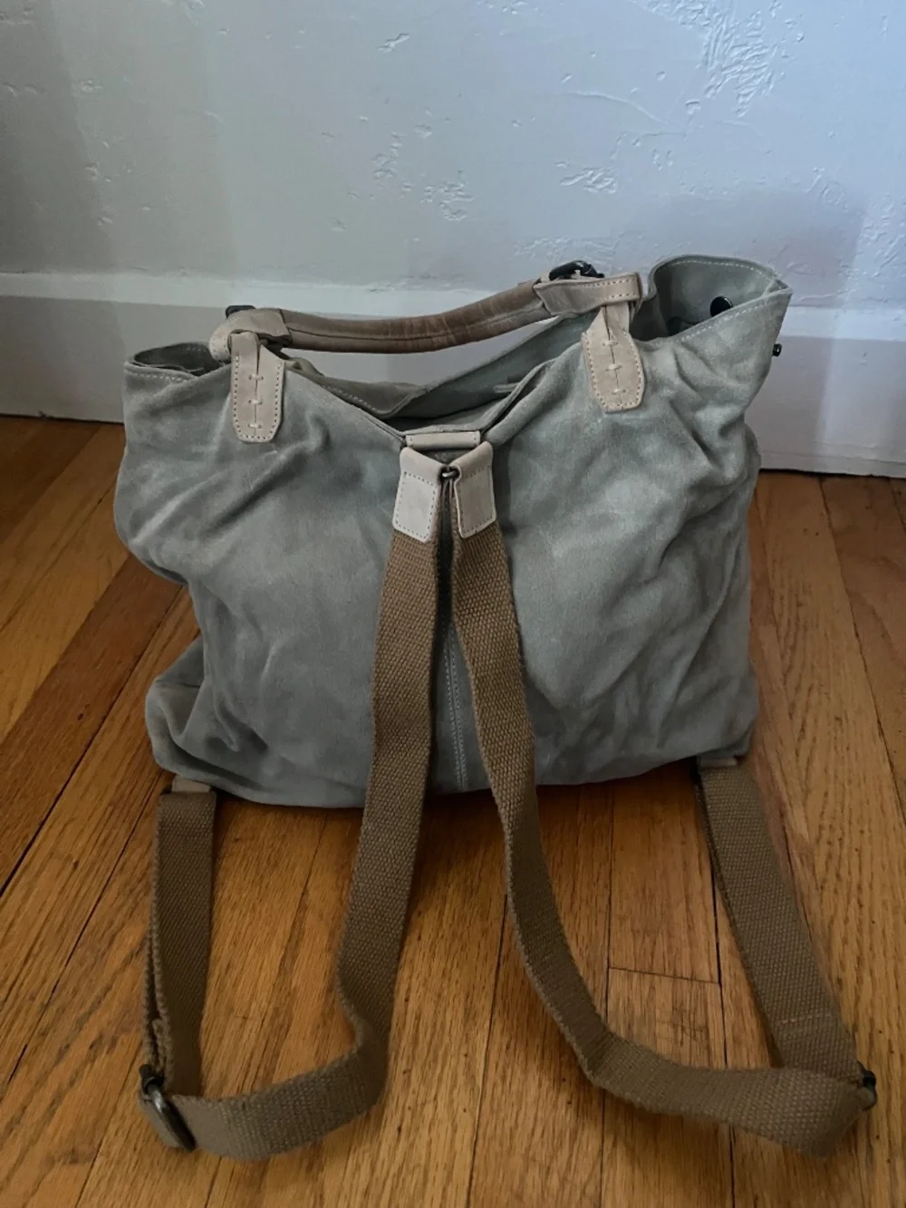 Leather Free People Carson Convertible Backpack